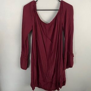 Off the shoulder dress